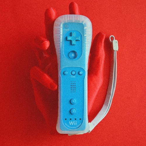 Official wii remote - wii, blue