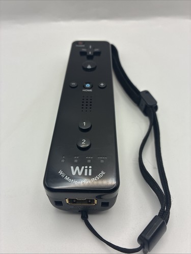 Nintendo wii remote oem black - nintendo,